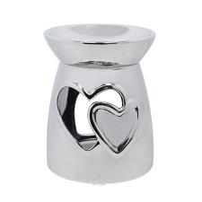 Desire Aroma Silver Hearts Wax Melt Warmer