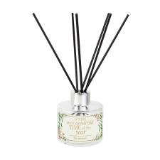 Personalised Wonderful Time of The Year Christmas Reed Diffuser