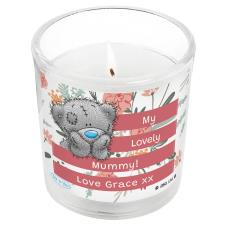 Personalised Me to You Bear Floral Scented Jar Candle