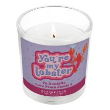 Personalised Hotchpotch You're My Lobster Scented Jar Candle 