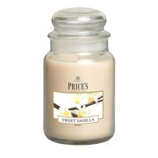 Price's Sweet Vanilla Large Jar Candle