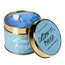 Bomb Cosmetics Cotton Fresh Tin Candle