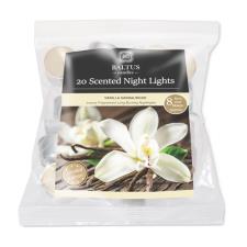 Baltus Vanilla &amp; Sandalwood 8 Hour Long Burn Tealights (Pack of 20)