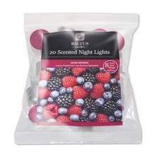 Baltus Mixed Berries 8 Hour Long Burn Tealights (Pack of 20)