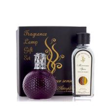 Ashleigh & Burwood Damson in Distress Fragrance Lamp & Moroccan Spice Gift Set
