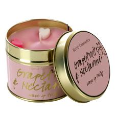 Bomb Cosmetics Grapefruit &amp; Nectarine Tin Candle
