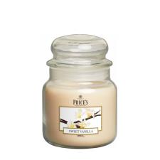 Price's Sweet Vanilla Medium Jar Candle