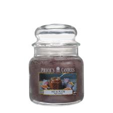 Price's Fig & Plum Medium Jar Candle