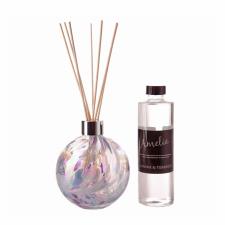 Amelia Art Glass Pink & Blue Reed Diffuser Gift Set 