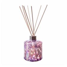 Amelia Art Glass Violet & Purple Cylinder Reed Diffuser