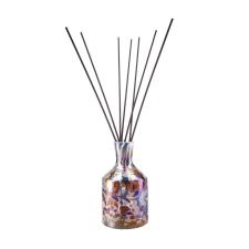 Amelia Art Glass White, Blue & Red Apothecary Reed Diffuser