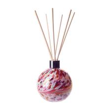 Amelia Art Glass Pink, Peach & White Iridescence Sphere Reed Diffuser