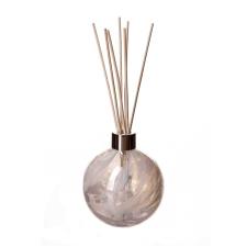 Amelia Art Glass White Sphere Reed Diffuser