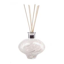 Amelia Art Glass Pearl White Oval Reed Diffuser