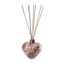 Amelia Art Glass White, Nude & Gold Heart Reed Diffuser
