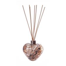 Amelia Art Glass White, Nude &amp; Gold Heart Reed Diffuser