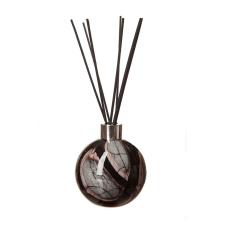 Amelia Art Glass Midnight Storm Sphere Reed Diffuser