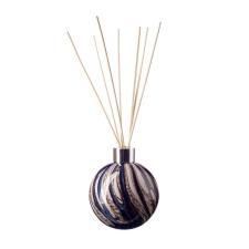 Amelia Art Glass Naval Oak Sphere Reed Diffuser