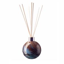 Amelia Art Glass Stormy Sky Sphere Reed Diffuser