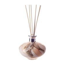 Amelia Art Glass Apricot Earth Oval Reed Diffuser