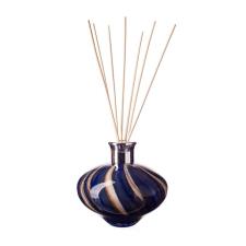 Amelia Art Glass Naval Oak Oval Reed Diffuser