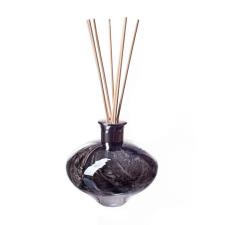Amelia Art Glass Black Marble Oval Reed Diffuser