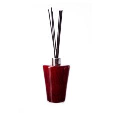 Amelia Art Glass Red Marble Medium Conical Reed Diffuser