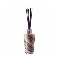 Amelia Art Glass Smoked Meadows Large Conical Reed Diffuser