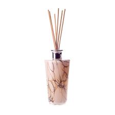 Amelia Art Glass Cream Marble Large Conical Reed Diffuser
