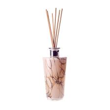 Amelia Art Glass Cream Marble Large Conical Reed Diffuser