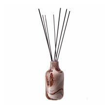 Amelia Art Glass Carnelian Marble Apothecary Reed Diffuser
