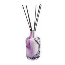 Amelia Art Glass Purple Moon Apothecary Reed Diffuser