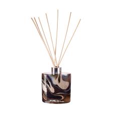 Amelia Art Glass Earth Stone Small Ellipse Cylinder Reed Diffuser 