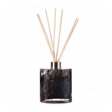 Amelia Art Glass Black Marble Small Ellipse Cylinder Reed Diffuser