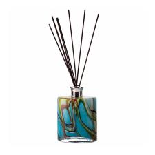 Amelia Art Glass Oceanic Rainbow Large Ellipse Cylinder Reed Diffuser