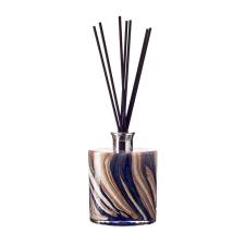 Amelia Art Glass Naval Oak Large Ellipse Cylinder Reed Diffuser