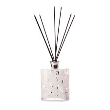 Amelia Art Glass White Large Ellipse Reed Diffuser
