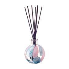 Amelia Art Glass Cotton Candy Large Sphere Reed Diffuser