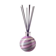 Amelia Art Glass Violet Sands Large Sphere Reed Diffuser
