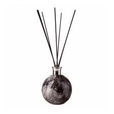 Amelia Art Glass Black Marble Large Sphere Reed Diffuser