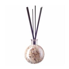 Amelia Art Glass Cream Marble Large Sphere Reed Diffuser