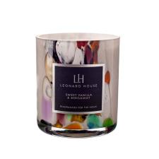 Leonard House Sweet Vanilla &amp; Bergamot Jar Candle