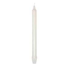 Price&#39;s Sherwood White Dinner Candle 30cm