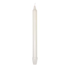 Price&#39;s Sherwood White Dinner Candle 30cm