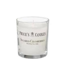 Price's Sugared Cranberries Boxed Small Jar Candle