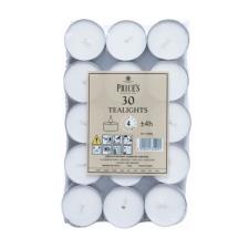 Price&#39;s White Unscented Tealights (Pack of 30)