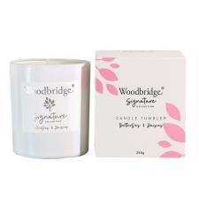 Woodbridge Butterflies on Daisies Boxed Tumbler Candle