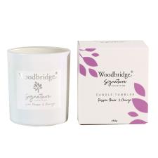 Woodbridge Passion Flower &amp; Mango Boxed Tumbler Candle