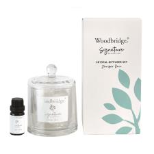 Woodbridge Juniper Rain Crystal Oil Diffuser Set