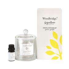 Woodbridge Lemon Sorbet Crystal Oil Diffuser Set